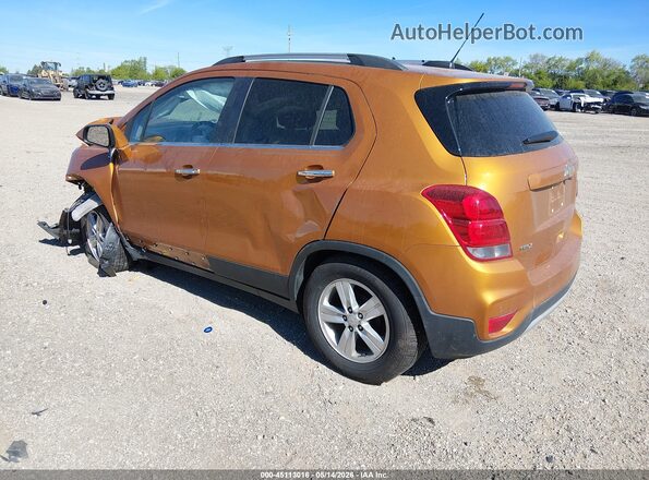 3GNCJLSB6HL184764 2017 CHEVROLET TRAX Orange უკანა მარცხენა
