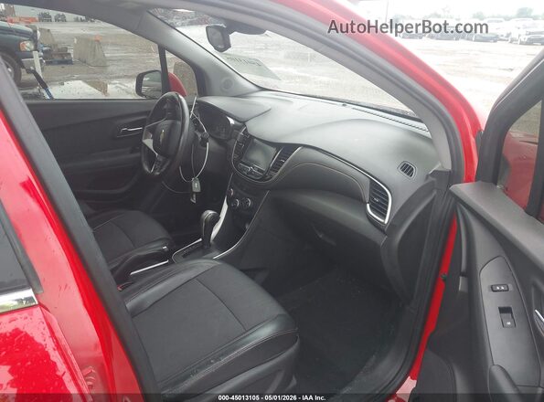 3GNCJLSB6HL189883 2017 CHEVROLET TRAX Red Вид салону спереду