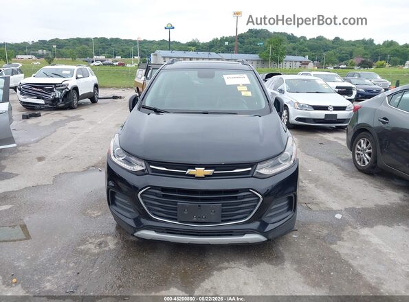 3GNCJLSB6LL282301 2020 CHEVROLET TRAX Black Widok wnętrza z tyłu