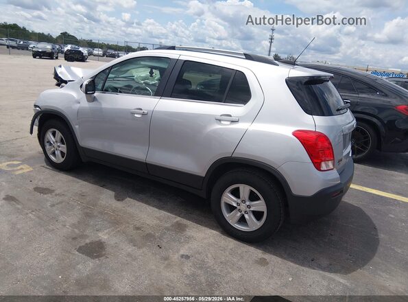 3GNCJLSB7GL262046 2016 CHEVROLET TRAX Silver Rear left