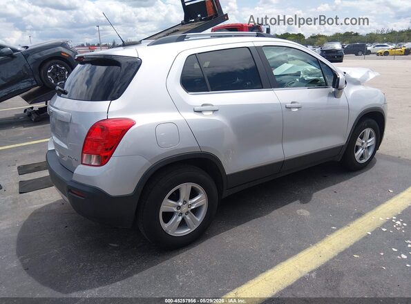 3GNCJLSB7GL262046 2016 CHEVROLET TRAX Silver Rear right