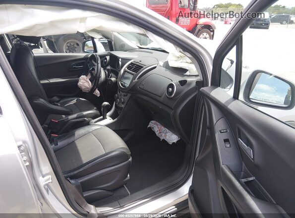 3GNCJLSB7GL262046 2016 CHEVROLET TRAX Silver Front interior view