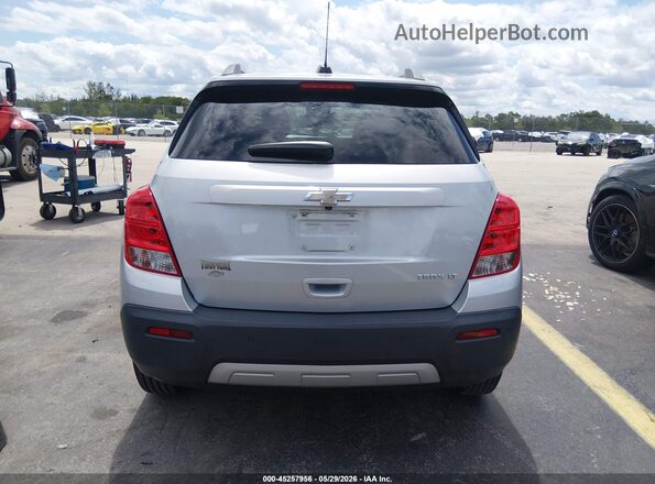 3GNCJLSB7GL262046 2016 CHEVROLET TRAX Silver 