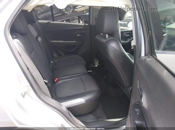3GNCJLSB7GL262046 2016 CHEVROLET TRAX Silver VIN sticker view