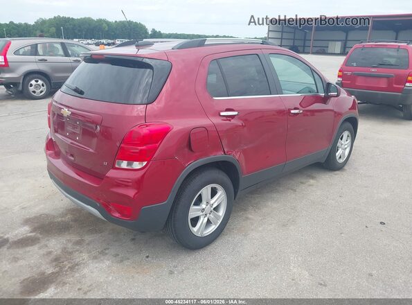3GNCJLSB7JL232245 2018 CHEVROLET TRAX Red Задня права чверть