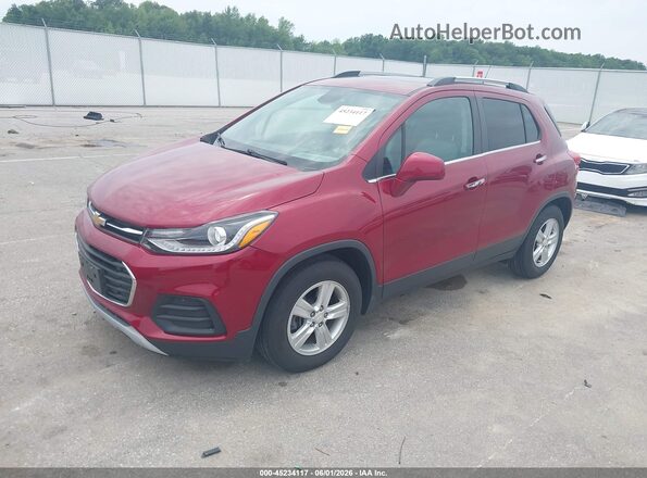 3GNCJLSB7JL232245 2018 CHEVROLET TRAX Red Передня ліва чверть