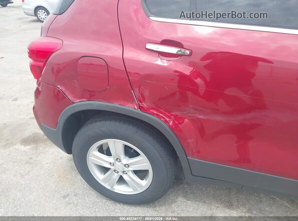 3GNCJLSB7JL232245 2018 CHEVROLET TRAX Red Вид спереду