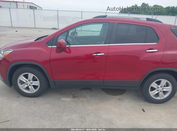 3GNCJLSB7JL232245 2018 CHEVROLET TRAX Red Панорамний вид салону 360°
