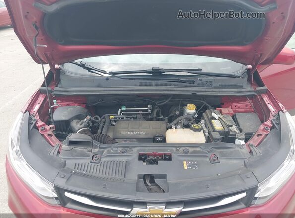 3GNCJLSB7JL232245 2018 CHEVROLET TRAX Red Вид ззаду