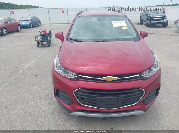 3GNCJLSB7JL232245 2018 CHEVROLET TRAX Red Вид щитка приладів