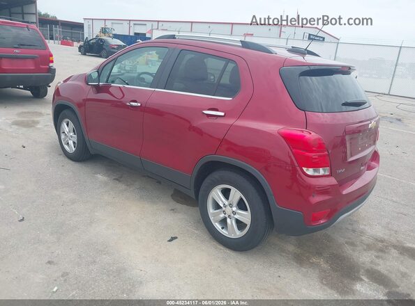 3GNCJLSB7JL232245 2018 CHEVROLET TRAX Red Задня ліва чверть