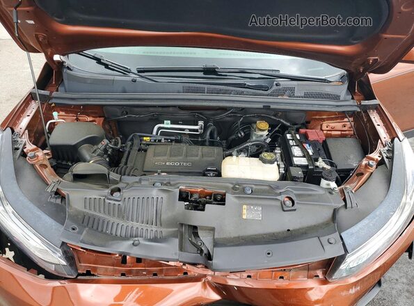 3GNCJLSB8KL245216 2019 CHEVROLET TRAX Orange Widok komory silnika