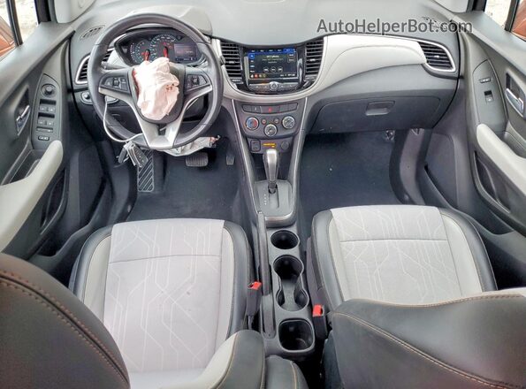 3GNCJLSB8KL245216 2019 CHEVROLET TRAX Orange Widok deski rozdzielczej