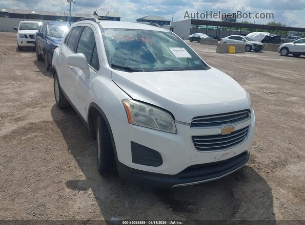 3GNCJLSB9GL202561 2016 CHEVROLET TRAX White Вид спереду