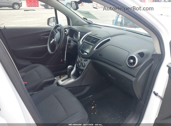 3GNCJLSB9GL202561 2016 CHEVROLET TRAX White Вид салону спереду