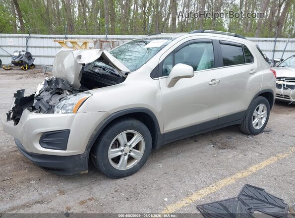 3GNCJLSB9GL203788 2016 CHEVROLET TRAX Желто-коричневый Передняя левая четверть