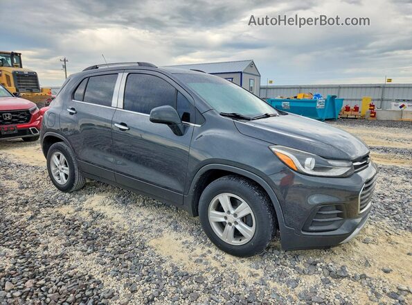 3GNCJLSBXJL228285 2018 CHEVROLET TRAX Gray 