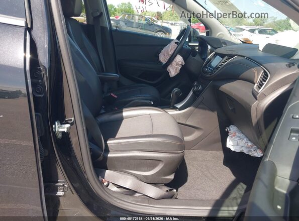 3GNCJLSBXKL386921 2019 CHEVROLET TRAX Black Вид салону спереду