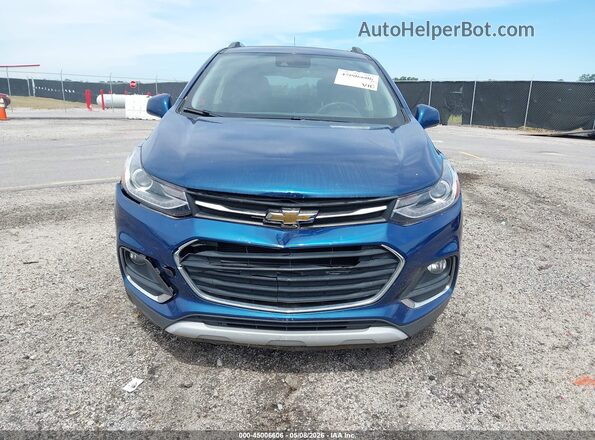 3GNCJMSBXLL134710 2020 CHEVROLET TRAX Blue Widok zestawu wskaźników