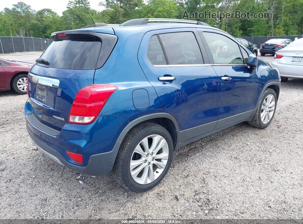 3GNCJMSBXLL134710 2020 CHEVROLET TRAX Blue Tył prawy