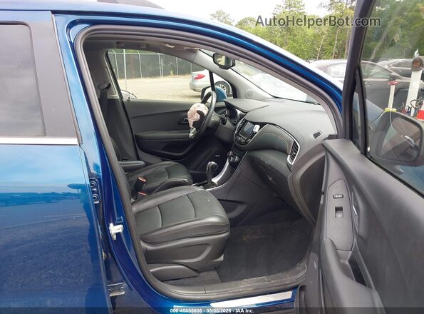 3GNCJMSBXLL134710 2020 CHEVROLET TRAX Blue Widok wnętrza z przodu
