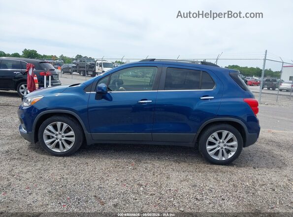 3GNCJMSBXLL134710 2020 CHEVROLET TRAX Blue Widok wnętrza 360 stopni