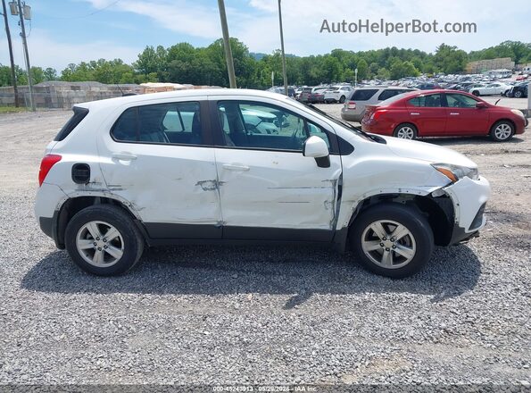 3GNCJNSB7JL240440 2018 CHEVROLET TRAX White 