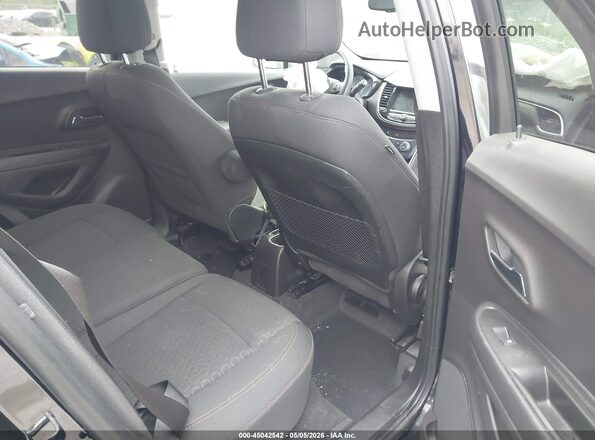 3GNCJNSBXJL147752 2018 CHEVROLET TRAX Black VIN կոդի պիտակի տեսք