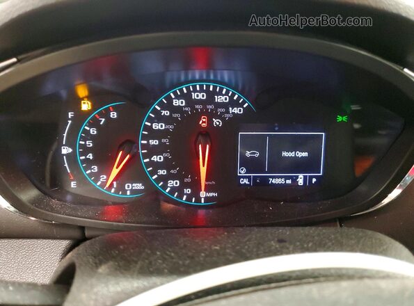3GNCJPSB2LL151163 2020 CHEVROLET TRAX Gray Սարքավորումների վահանակի տեսք