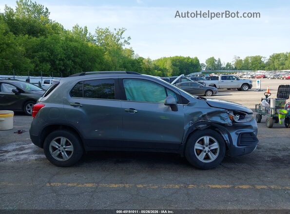 3GNCJPSB2LL164303 2020 CHEVROLET TRAX Серый Вид задней части салона