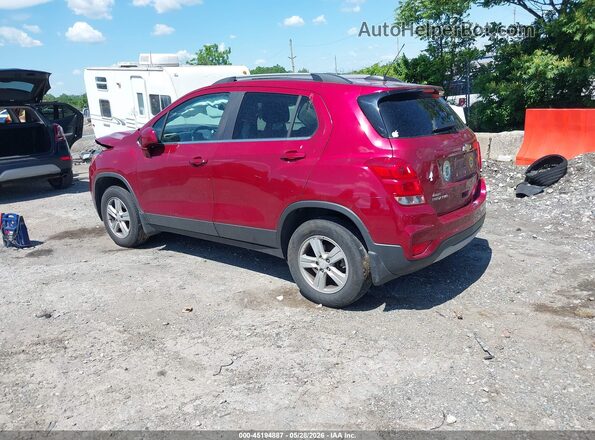 3GNCJPSB3JL197601 2018 CHEVROLET TRAX Красный Задняя левая четверть