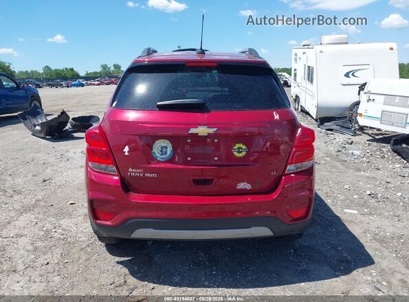 3GNCJPSB3JL197601 2018 CHEVROLET TRAX Красный 