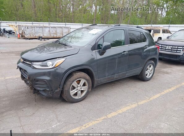 3GNCJPSB3LL121783 2020 CHEVROLET TRAX Gray Передня ліва чверть
