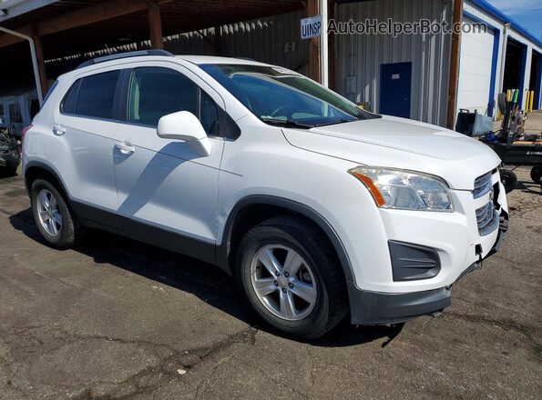 3GNCJPSB6GL239090 2016 CHEVROLET TRAX Белый Передняя правая четверть