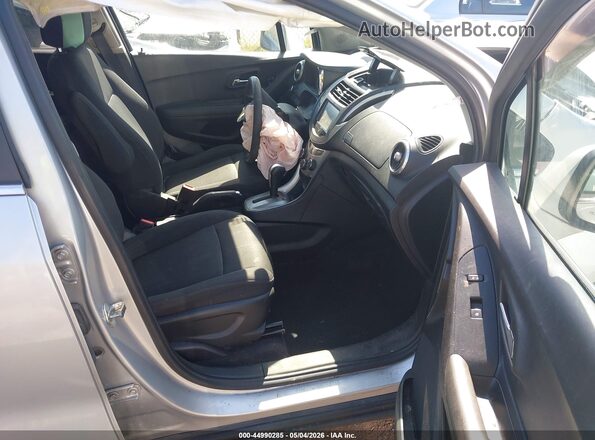 3GNCJPSB7GL270414 2016 CHEVROLET TRAX Silver წინა სალონის ხედი