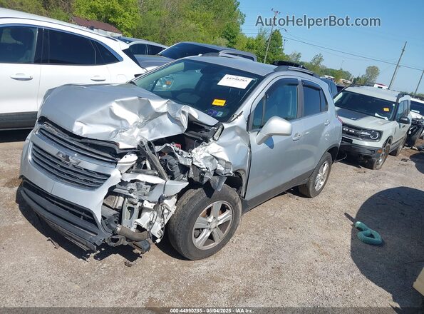 3GNCJPSB7GL270414 2016 CHEVROLET TRAX Silver წინა მარცხენა ხედი სამი მეოთხედიდან