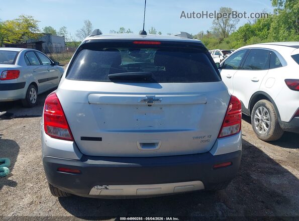 3GNCJPSB7GL270414 2016 CHEVROLET TRAX Silver 