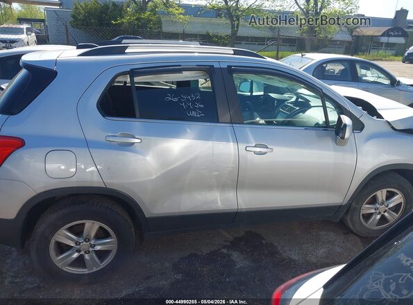 3GNCJPSB7GL270414 2016 CHEVROLET TRAX Silver ხელსაწყოთა პანელის ხედი