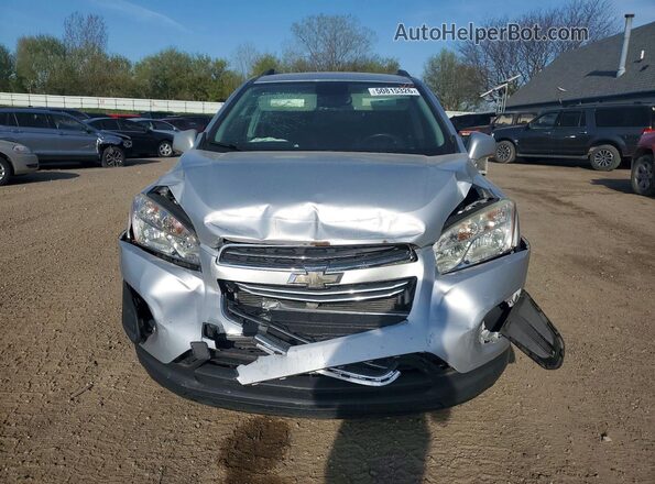 3GNCJPSB8GL149181 2016 CHEVROLET TRAX Silver Front view