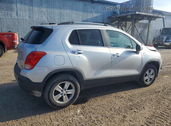 3GNCJPSB8GL149181 2016 CHEVROLET TRAX Silver Rear right