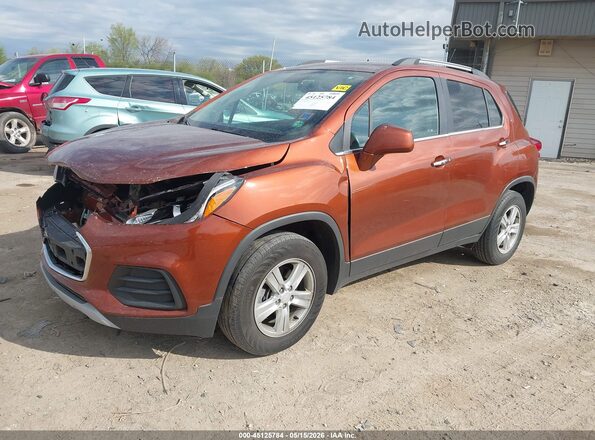 3GNCJPSB8KL293175 2019 CHEVROLET TRAX Orange Przód lewy