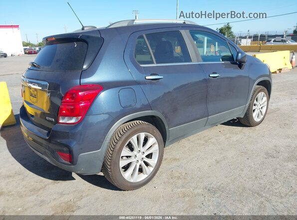 3GNCJRSB8JL330218 2018 CHEVROLET TRAX Dark Blue Trasero derecho