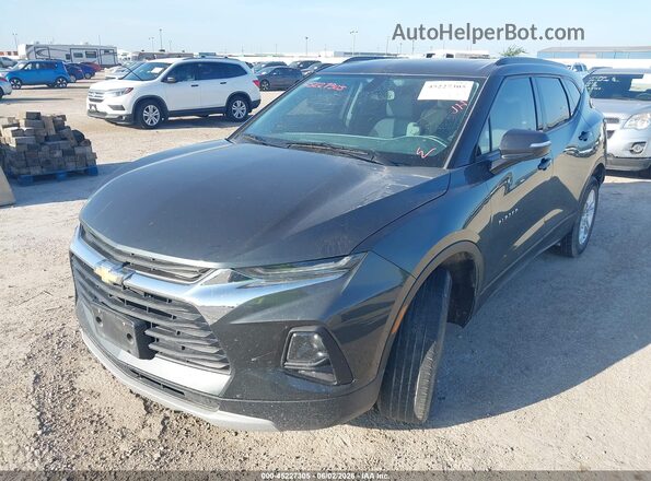 3GNKBBRA3LS536956 2020 CHEVROLET BLAZER Gray Przód lewy