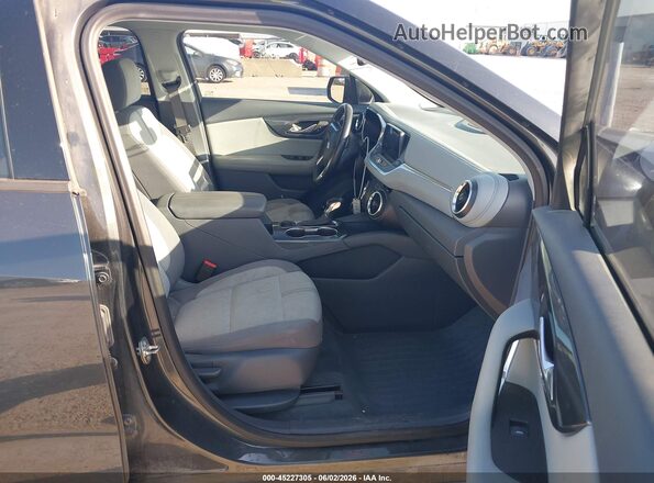 3GNKBBRA3LS536956 2020 CHEVROLET BLAZER Gray Widok wnętrza z przodu