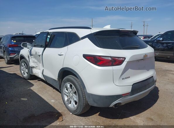 3GNKBBRA4LS674506 2020 CHEVROLET BLAZER White Tył lewy