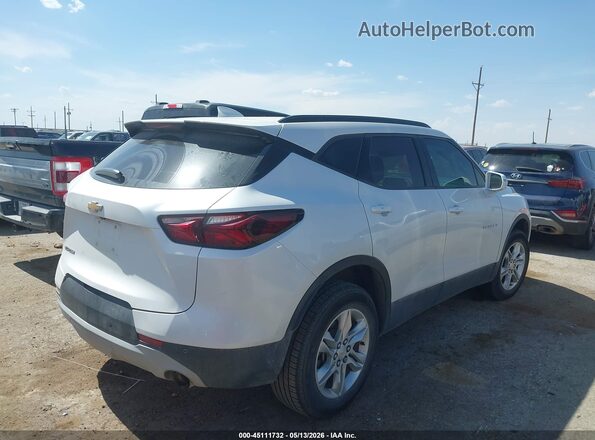 3GNKBBRA4LS674506 2020 CHEVROLET BLAZER White Tył prawy