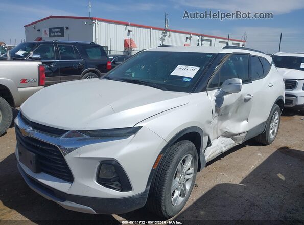 3GNKBBRA4LS674506 2020 CHEVROLET BLAZER White Przód lewy