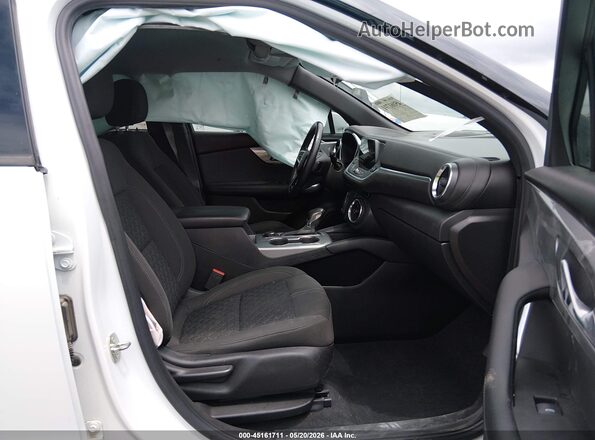 3GNKBBRA6LS624545 2020 CHEVROLET BLAZER White Widok wnętrza z przodu