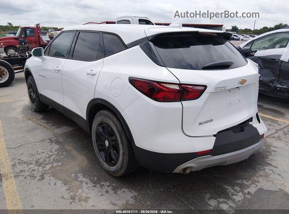 3GNKBBRA6LS624545 2020 CHEVROLET BLAZER White Tył lewy