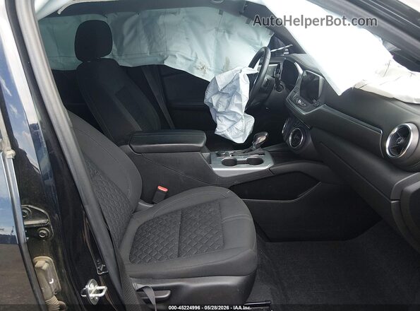 3GNKBBRA9LS702154 2020 CHEVROLET BLAZER Navy Front interior view